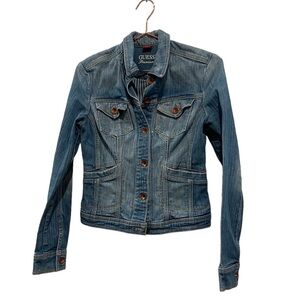 Guess jean jacket. Size medium that fits like a small